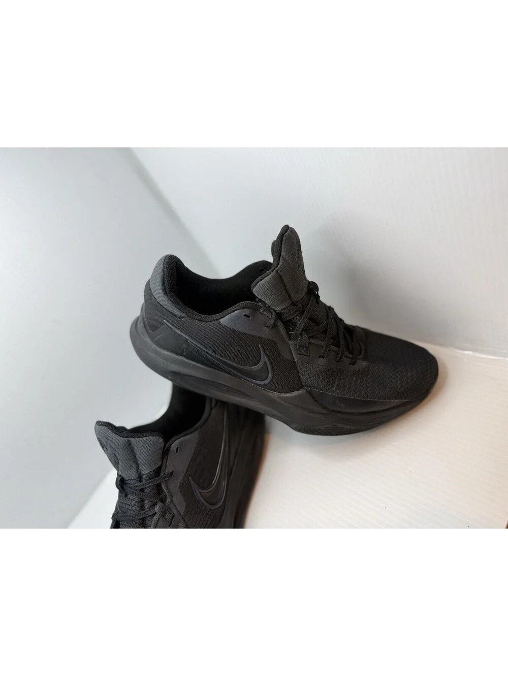 Men's Nike Precision VI Athletic Basketball Shoe / Black / DD9535 001  / Size 13